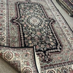 6.4x10 Feet Handmade Wool Rug 