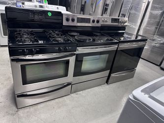 Stainless Gas Or Electric Ranges FREE DELIVERY 