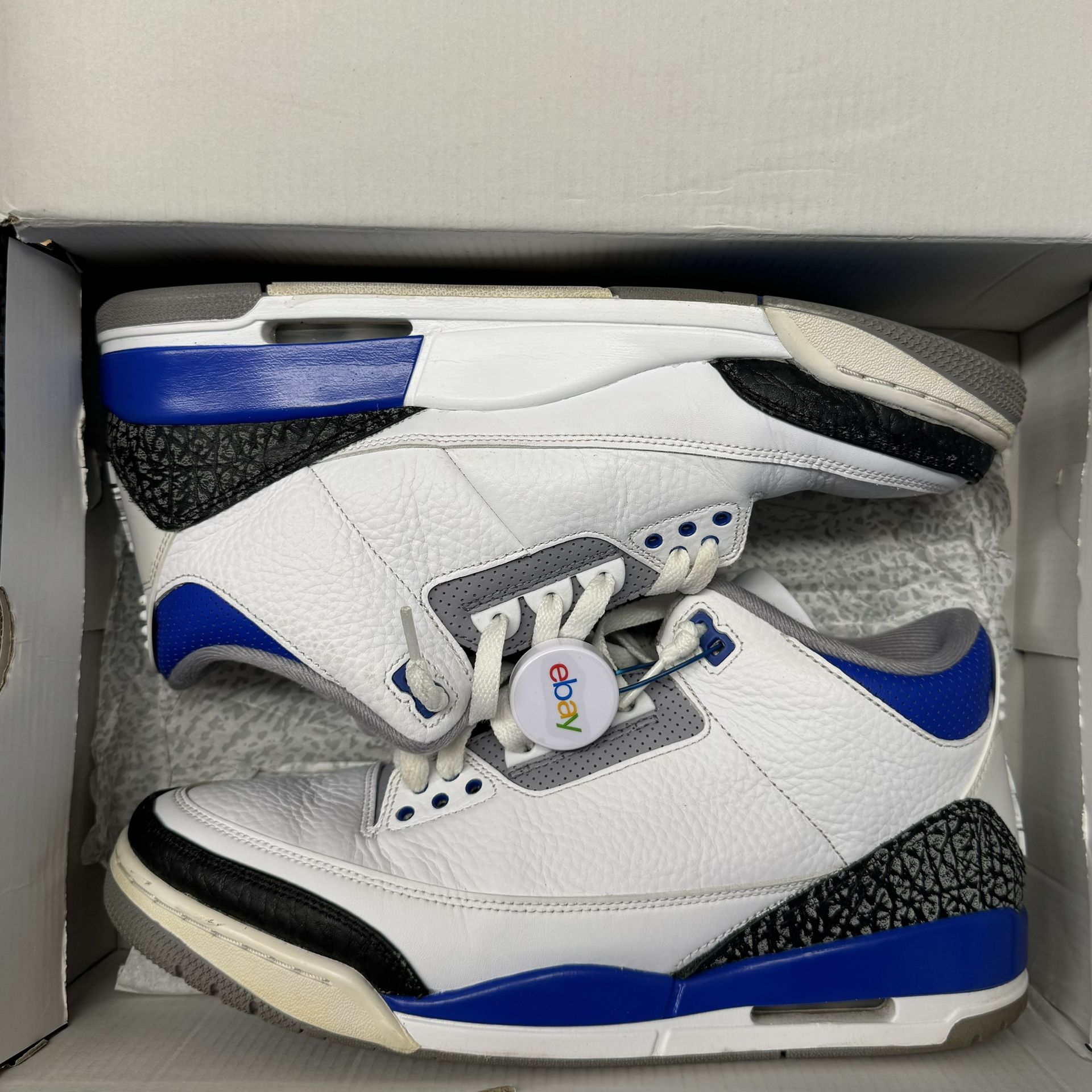 Jordan 3 Racer Blue Size 11.5
