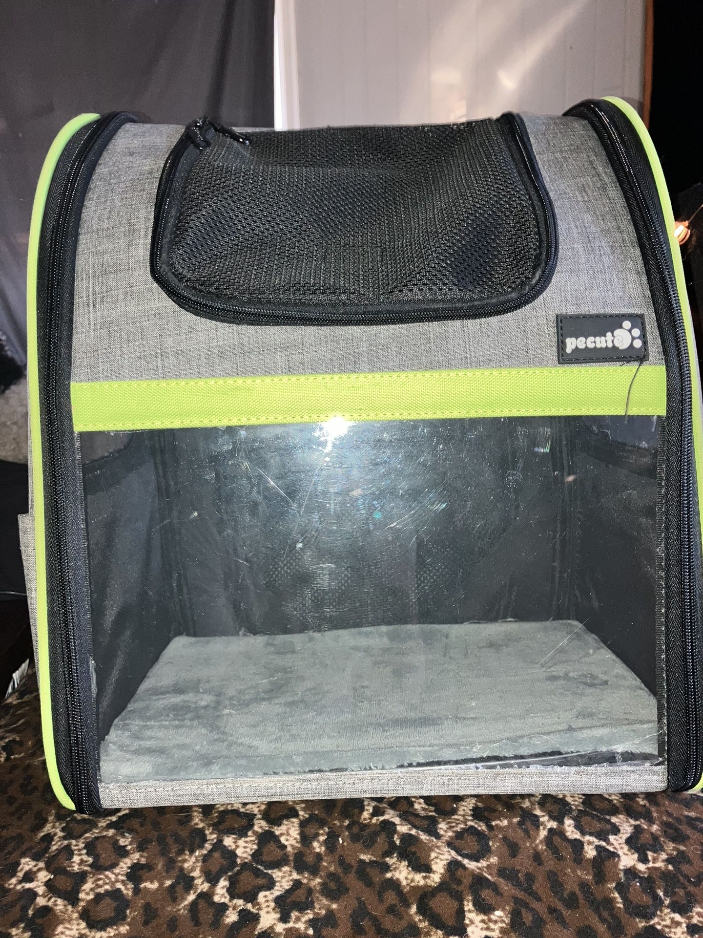 Pecute` Dog Cat Pet Carrier Backpack