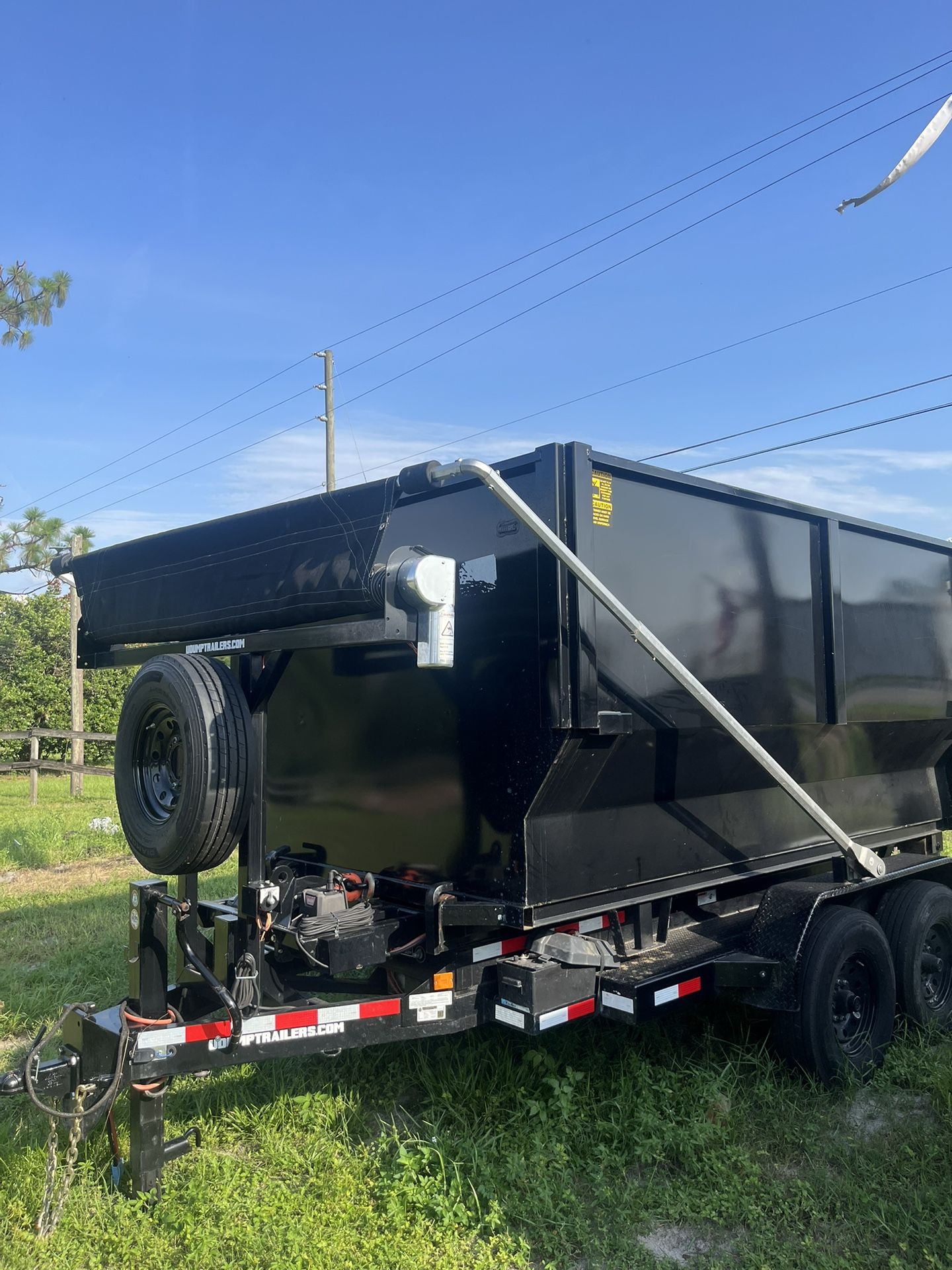 7x14 Rolloff Dumpster Trailer (UDUMP)