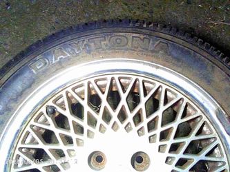 R15 TB enkei 3 good tires 1 without OBO