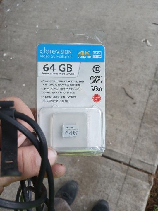 64 Gb SD Card Scan desk high endorance thorns
