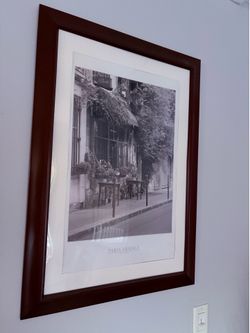 Paris framed print