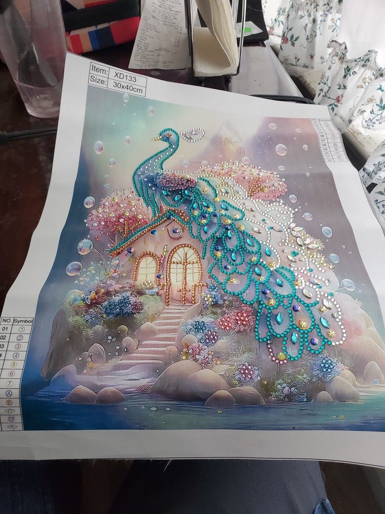 Peacock Rhinestone Diamond Painting