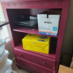 Bookcase with 2 drawers