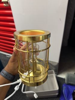 Wax melter with light bulb