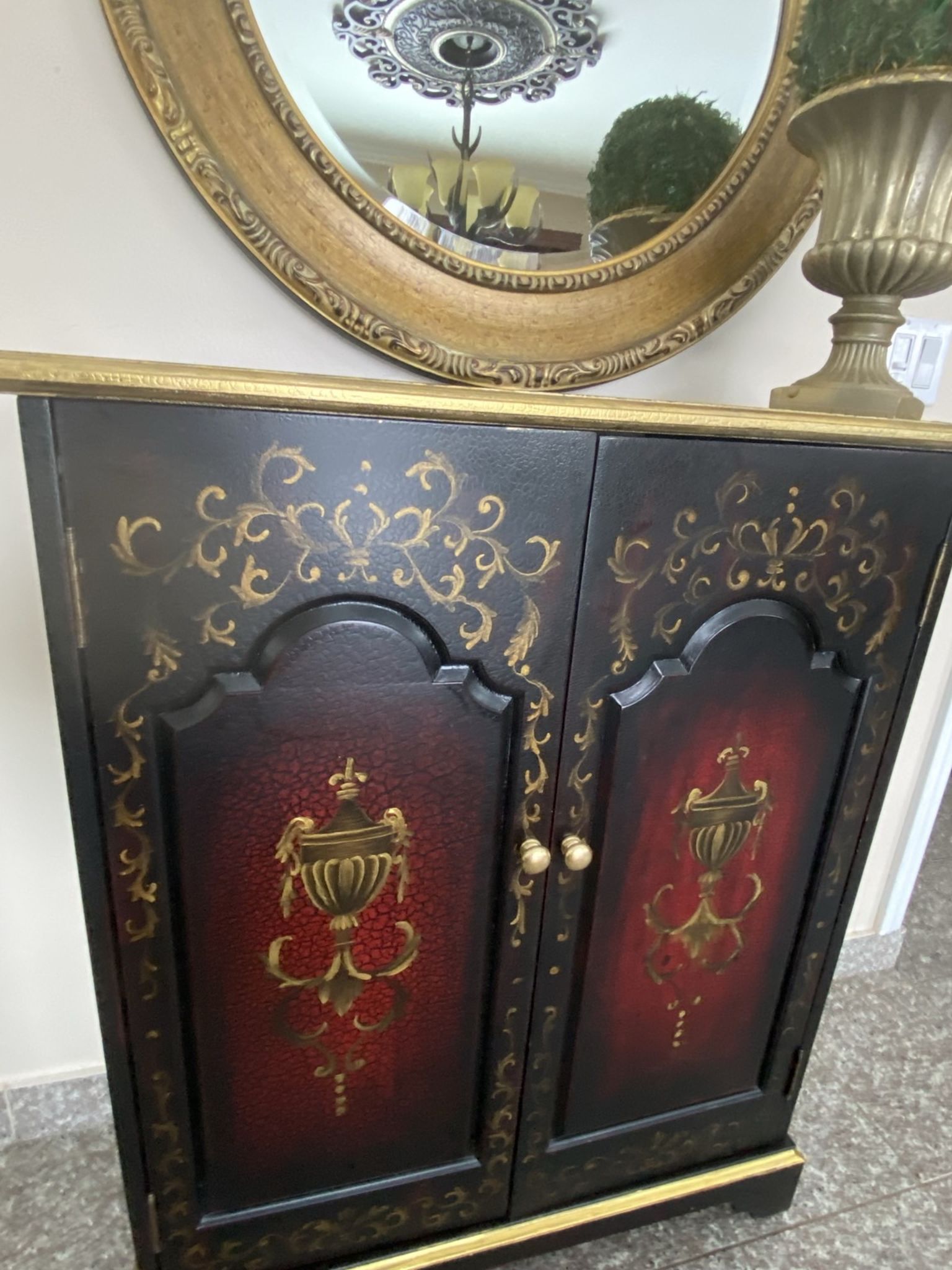 Very Beautiful gorgeous cabinet with the mirror