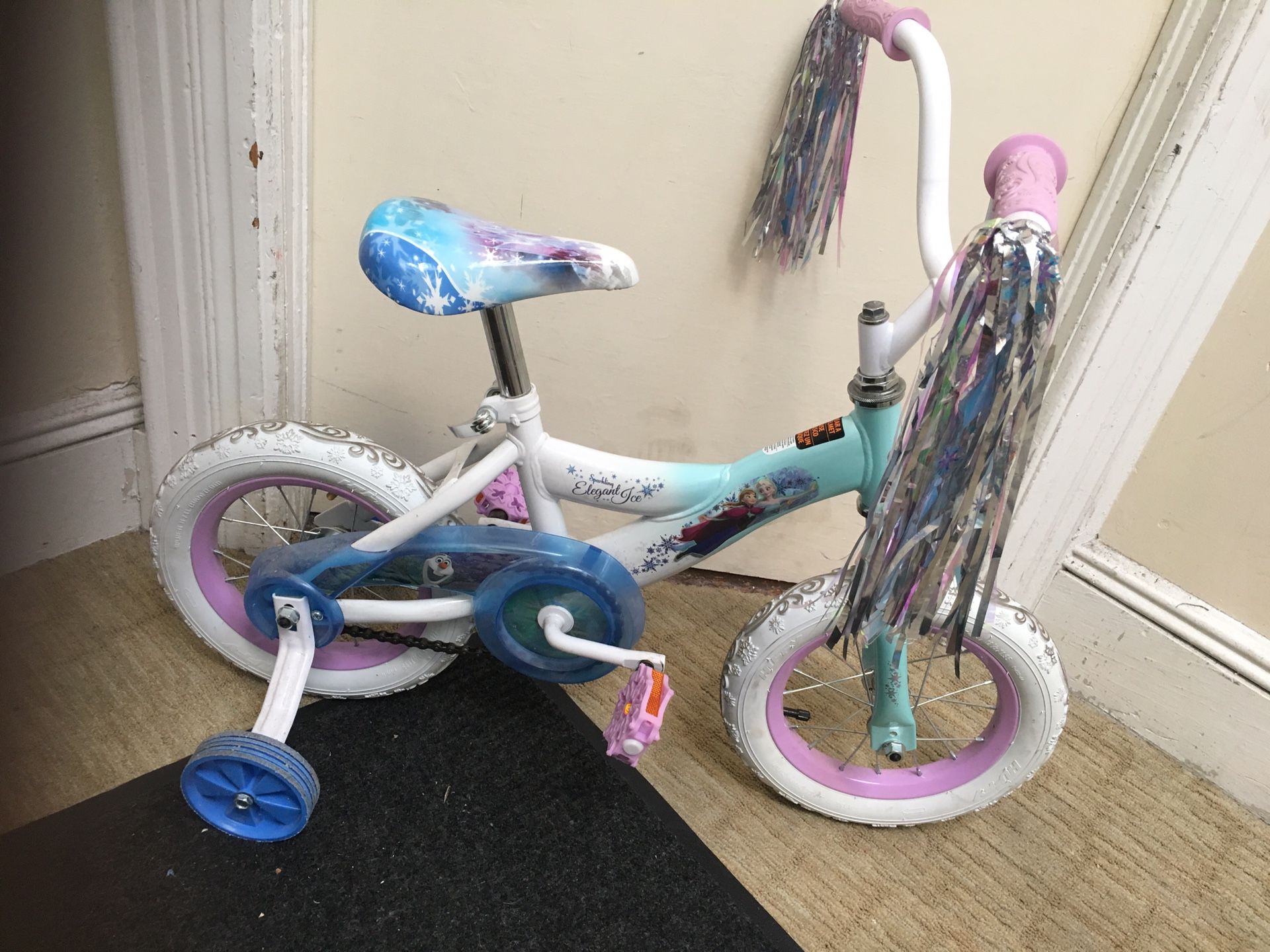 Frozen kids bike
