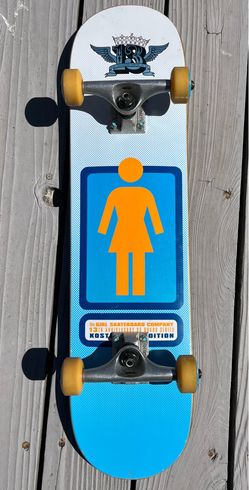 The Girl Skateboard Company 13th Anniversary 7.25” x 29.25” board