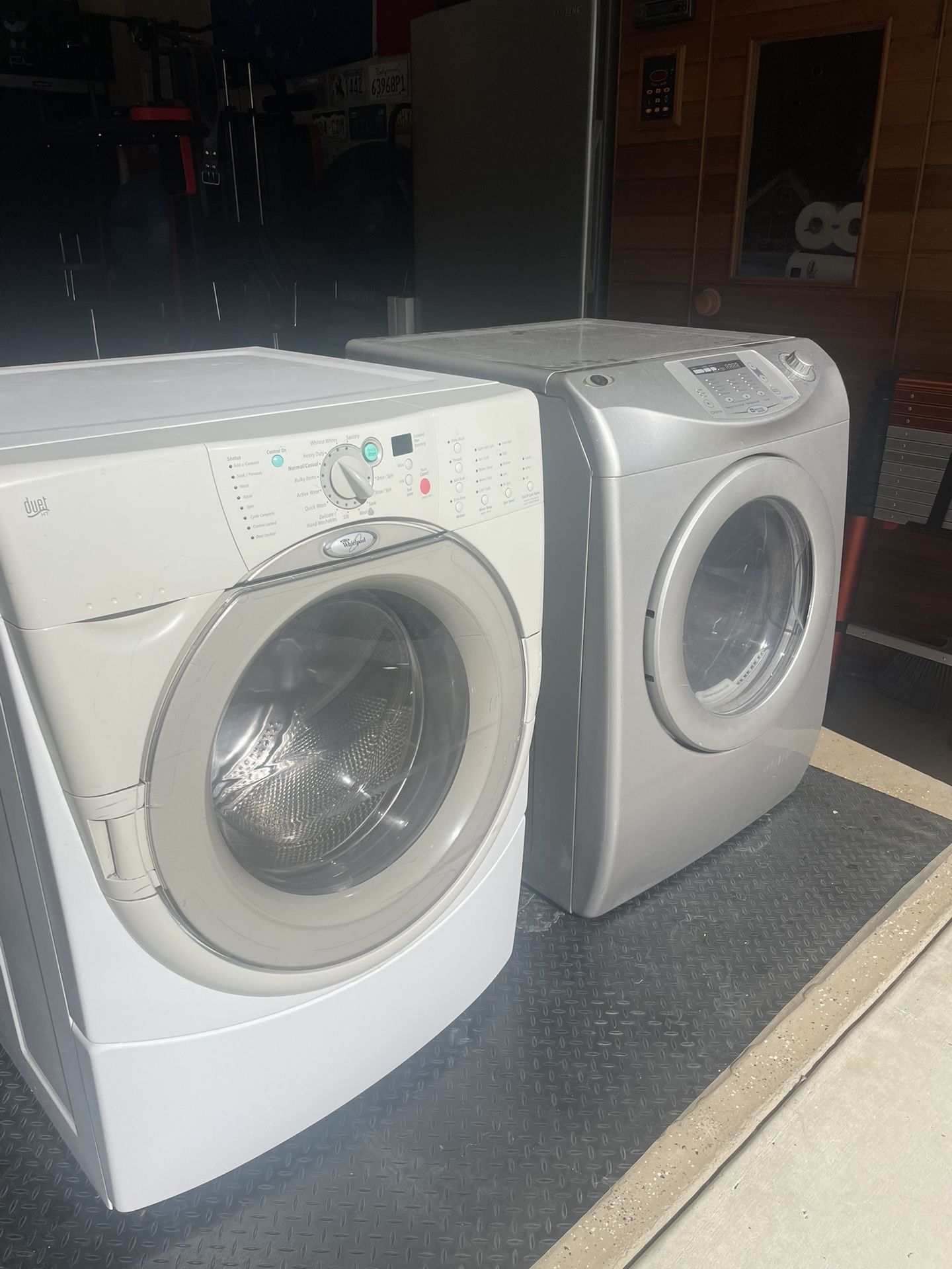 Washer and Dryer