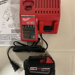 Milwaukee. M18 Lithium Ion XC 5.0Ah Starter Kit.