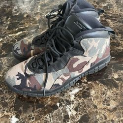 Jordan 10 woodland camo online