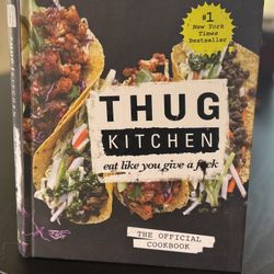 Thug Kitchen Vegan Cookbook!