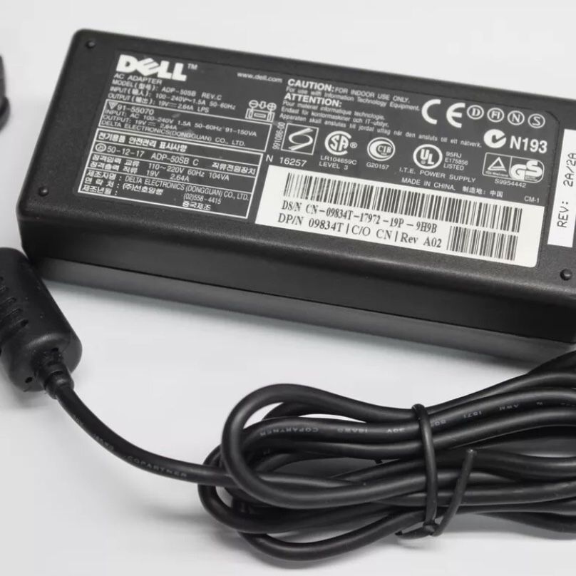 Dell Inspiron 19V 2.64A Laptop AC Power Adapter ADP-50SB