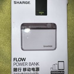 Sharge Flow Power Bank 10,000MAH