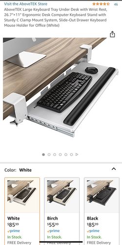 Large  Under Desk Keyboard Tray