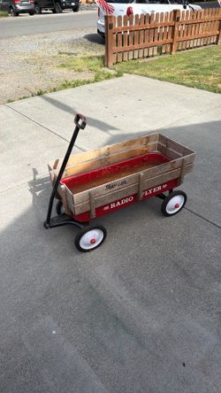 Original red flyer wagon