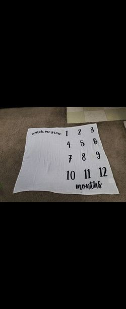 2 milestone blanket/sheets