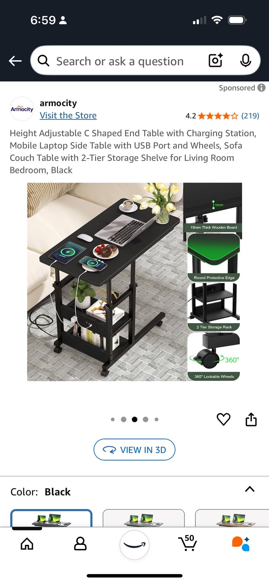 Computer Desk Adjustable