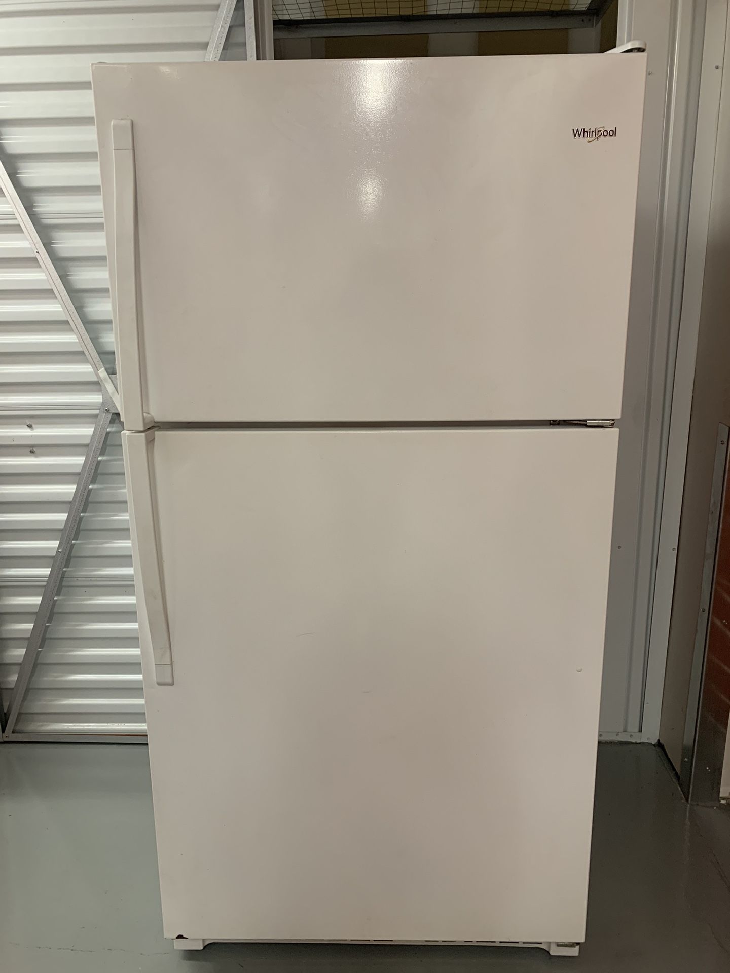 Last One In Stock! Whirlpool 20.5-cu ft Top-Freezer Refrigerator