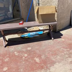 Bench And Stool