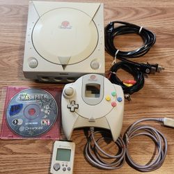 Sega Dreamcast Complete 1 Controller 1 Game