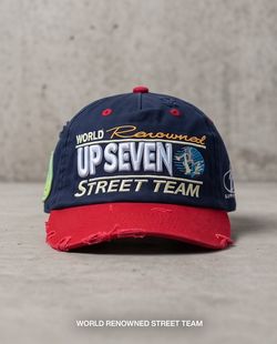 Up Seven World Renowned Street Team Snapback Cap