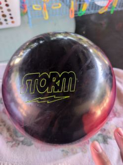 Storm Bowling Ball Black Pink Pearl