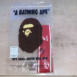 A BATHING APE HEADBAND 