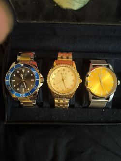 Invicta 3x  lot for sale classic/New age mens and womans