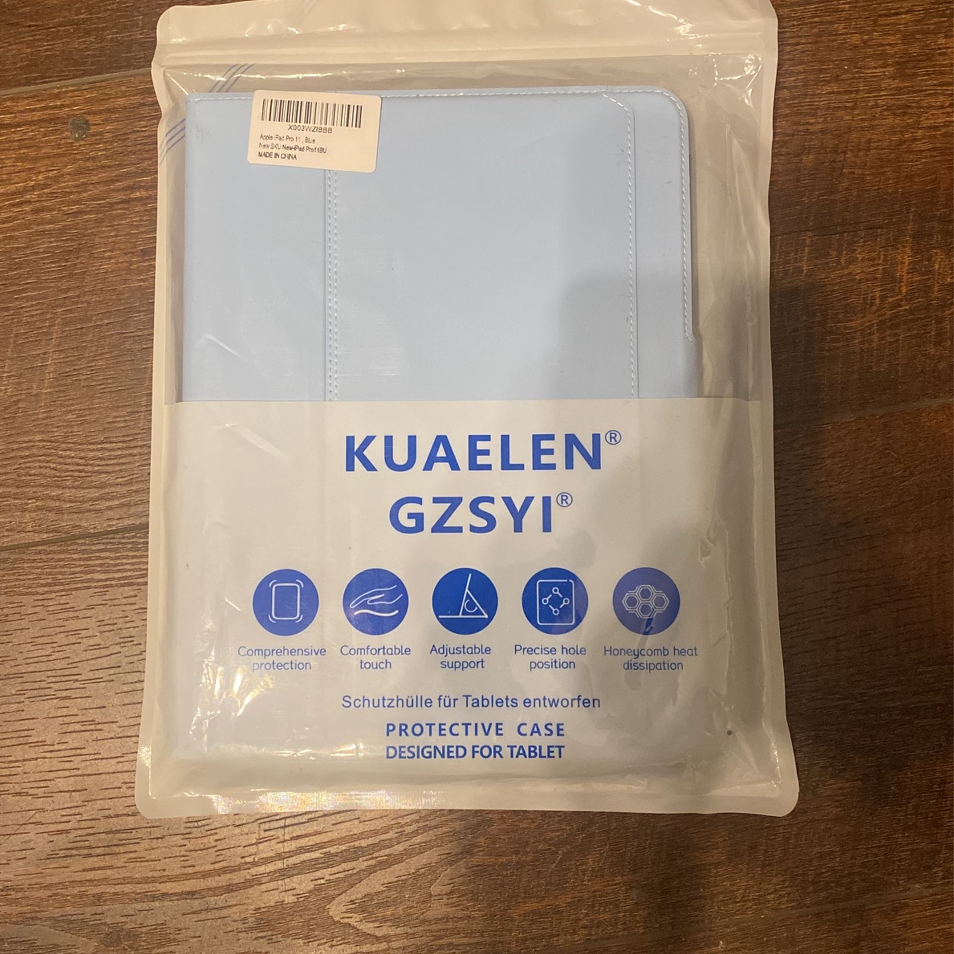 iPad Pro 11 Blue Protective Case