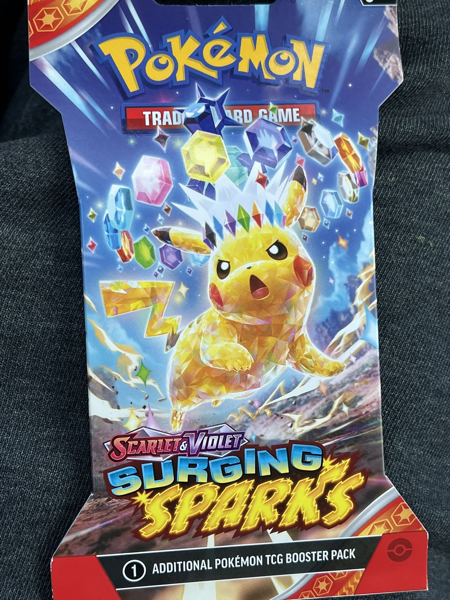 Surging Sparks Blister Pack Pokemon Cards