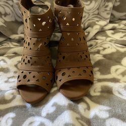 Women’s Shoes Brown Wedge’s 