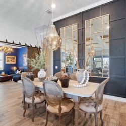 Grey Rustic dining Table 