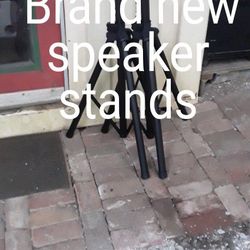 2 Brand New Tripod Speaker Stands 