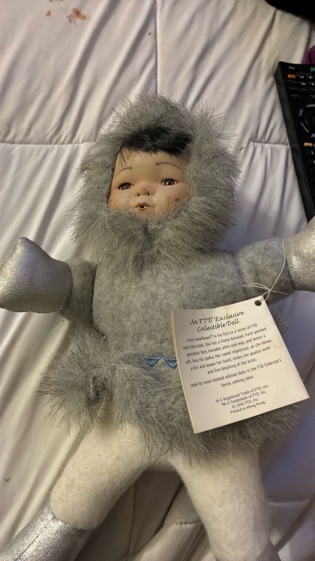 Eskimo Porcelain Doll