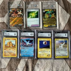 Pokémon Slabs CGC  TAG