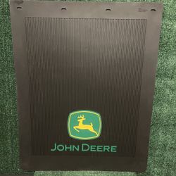 John Deere 24” X 30” Big Rig Mud Flap Set Of 2 New. Fast Shipping!