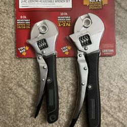 Craftsman 2pc Adjustable Wrench 