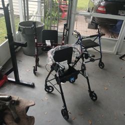 Handicap Stroller And Sit Down 