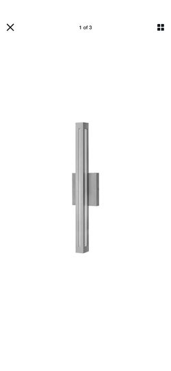 Hinkley 12314TT Vue LED 26 inch Titanium Wall Mount, White Acrylic Retail $499