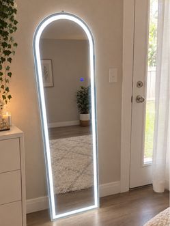Full Length LED Arch Mirror