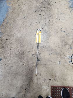 Dewalt pressure washer 31" spray wand