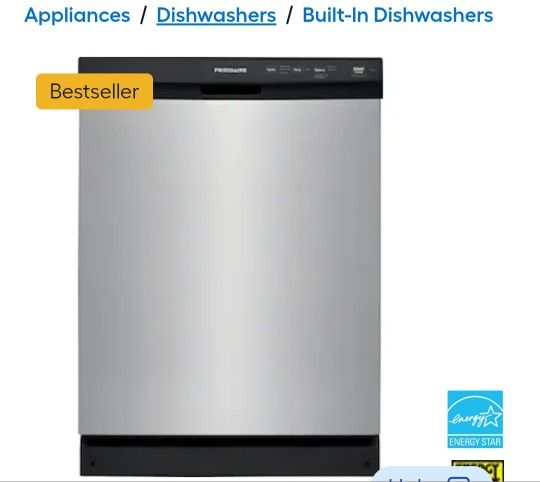 Brand NEW FRIGIDAIRE DISHWASHER STILL IN BOX