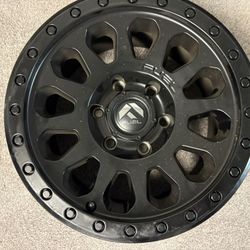 Fuel Vector Matte Black Alloys (16in)