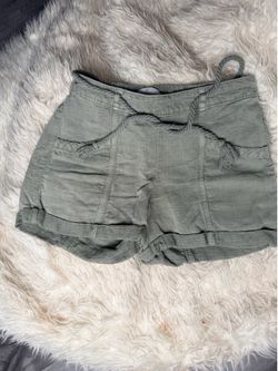 olive green pants size XS