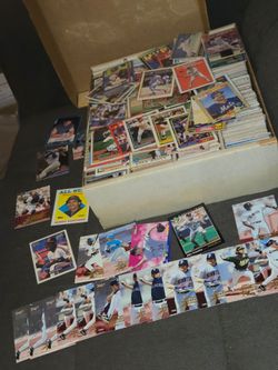 Huge collection lot of 3,000 + ALL BASEBALL cards 80s-90s
