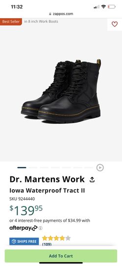 Laboratorium Gehuurd Ramen wassen Dr Martens Iowa Waterproof Work Boots. Mens Size 11. Brand New With Tags  for Sale in Lowell, IN - OfferUp