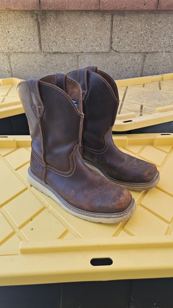 Size 10 EE Ariat Work Boots Soft Toe